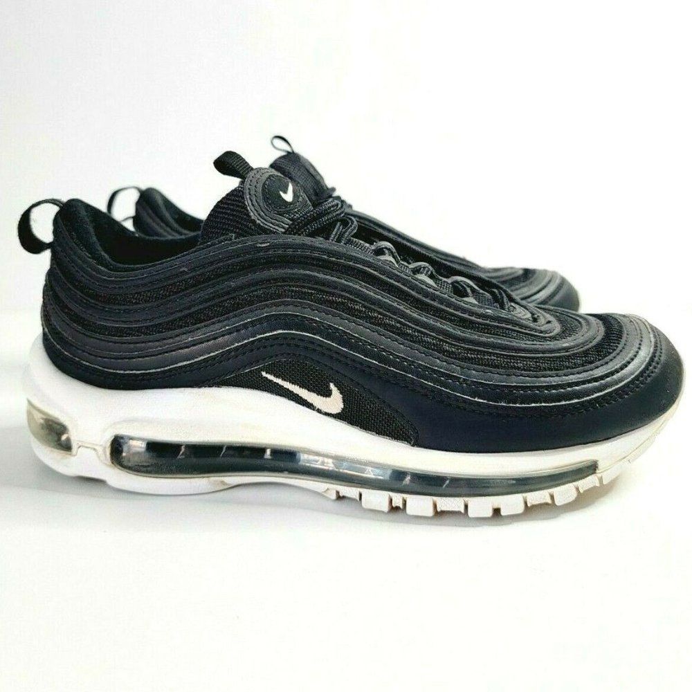 Nike Air Max 97 Men's Shoes Size 6 Triple Black Lace Up Sneakers 921826-001